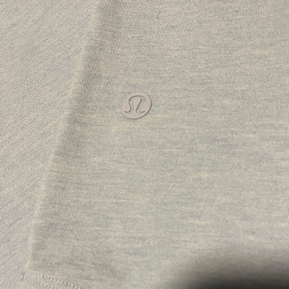 Lululemon Light Blue Men's Polo Shirt golf size small EEUC - Picture 2 of 5